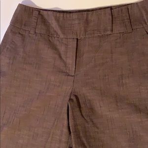 Brown Dress Pants Larry Levine Stretch